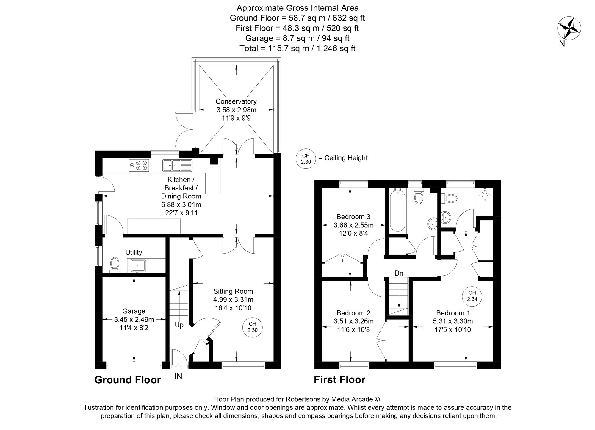 Floorplans for Booker Place, High Wycombe, HP12
