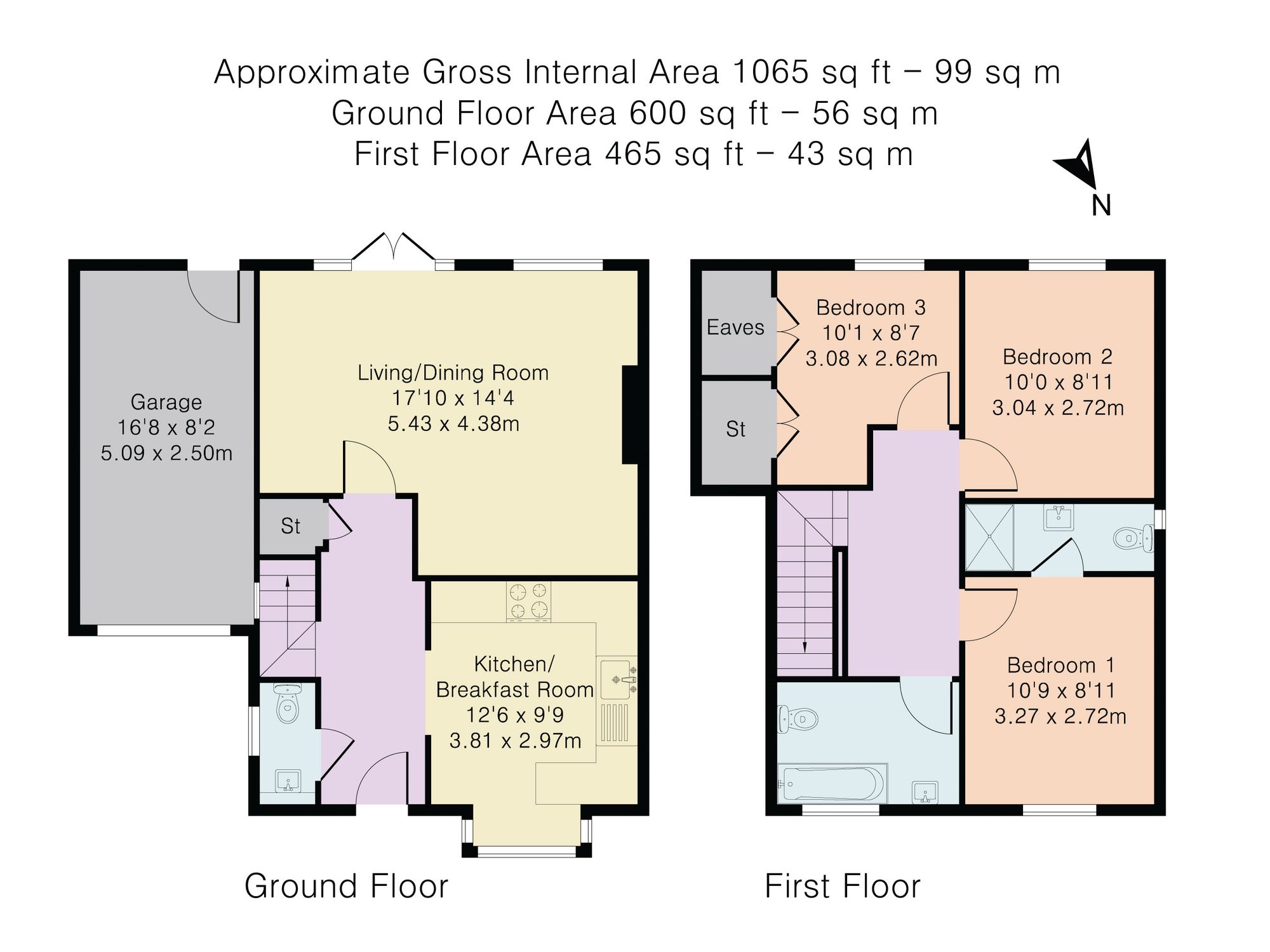 Floorplans for Heath End Road, Flackwell Heath, HP10