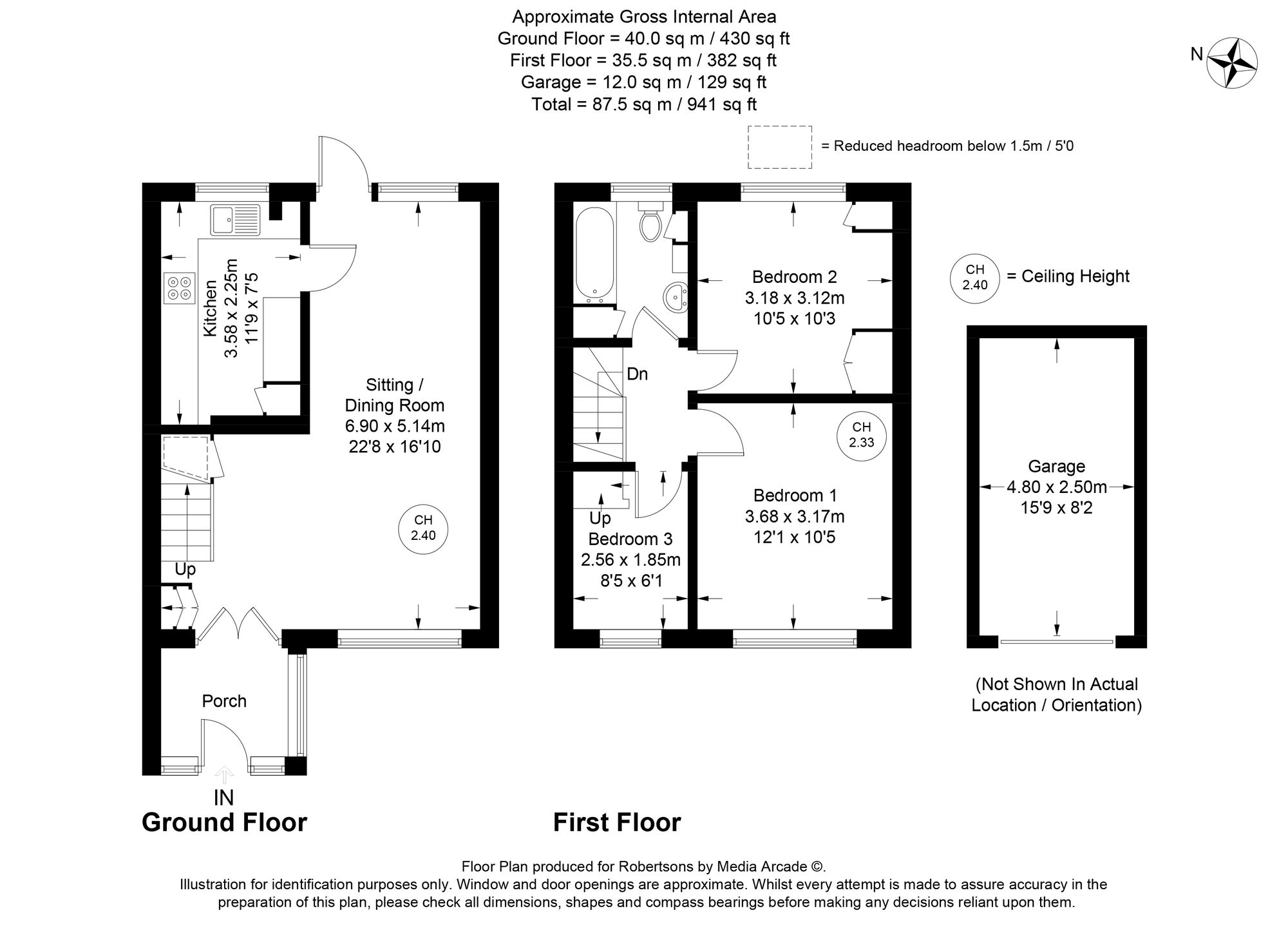 Floorplans for Penshurst Road, Maidenhead, SL6