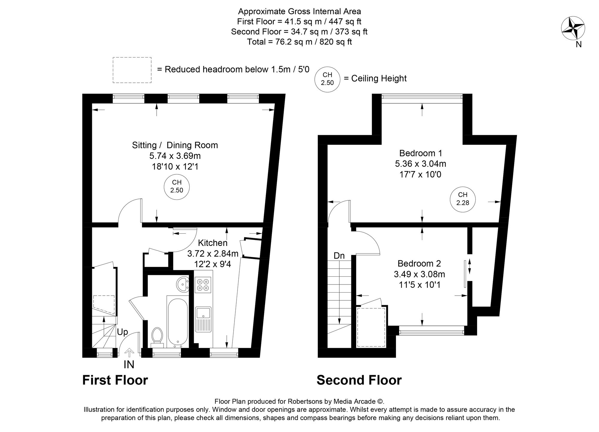 Floorplans for Swains Market, Flackwell Heath, HP10