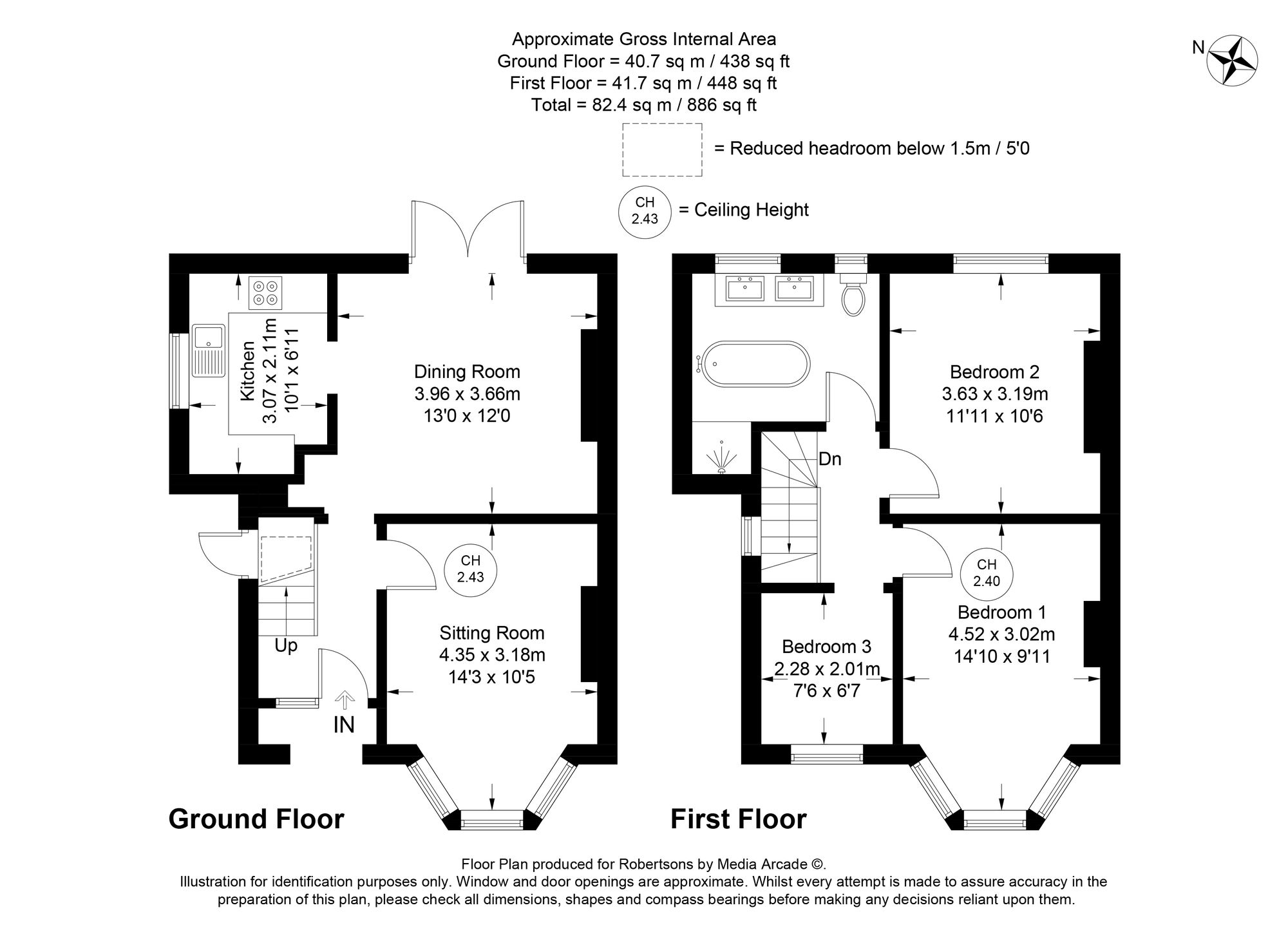 Floorplans for Hammersley Lane, High Wycombe, HP13