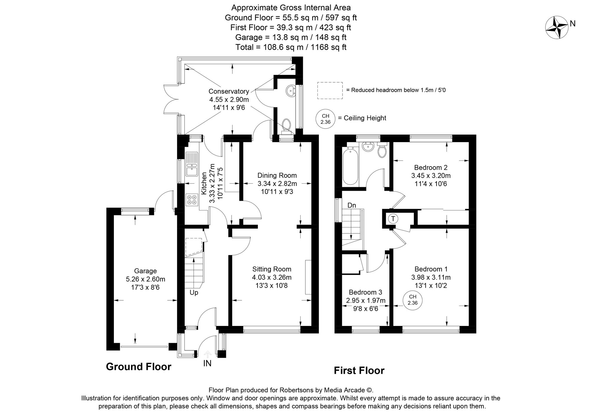 Floorplans for The Rise, High Wycombe, HP13
