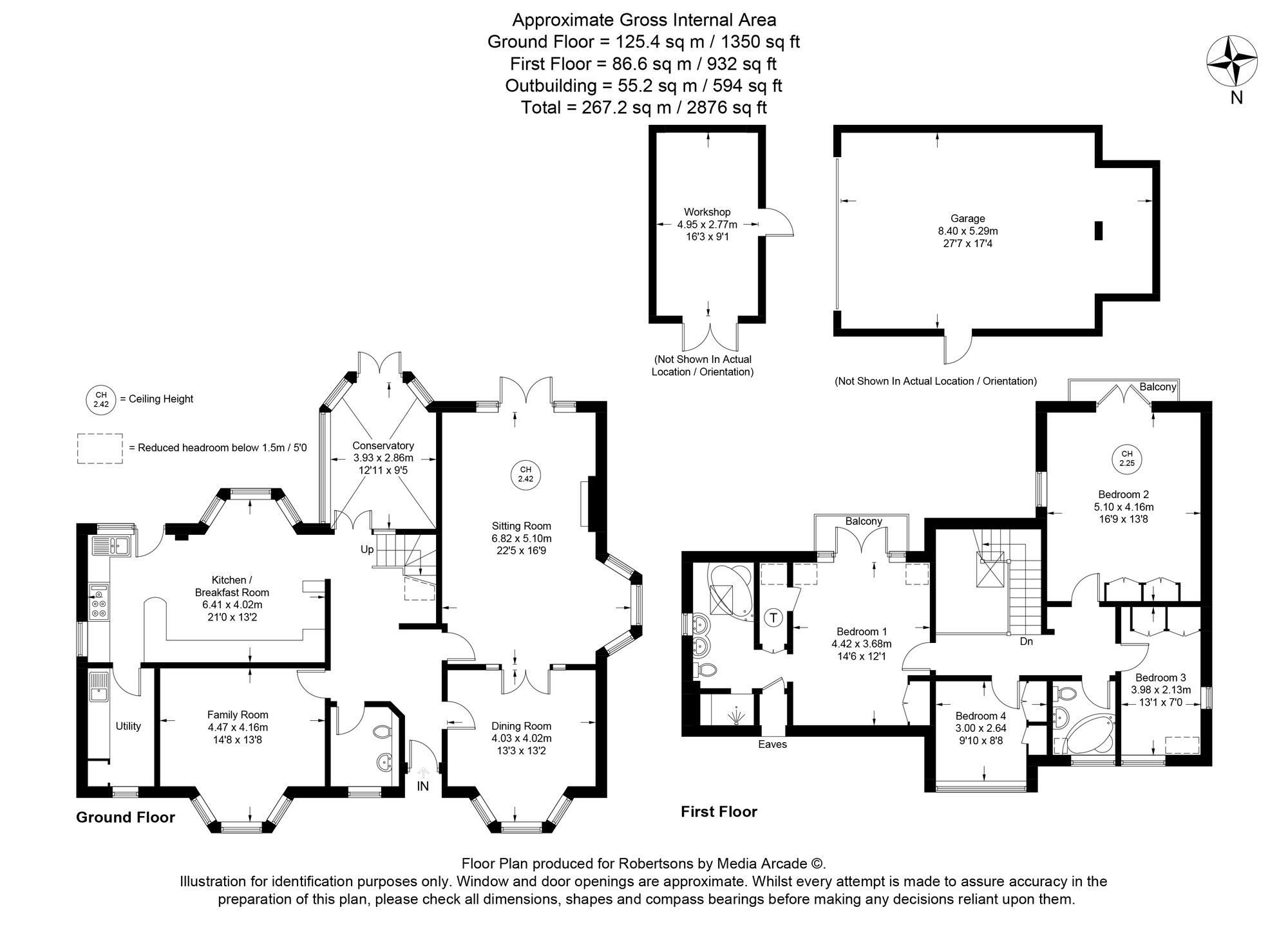 Floorplans for Marlow Road, Bourne End, SL8