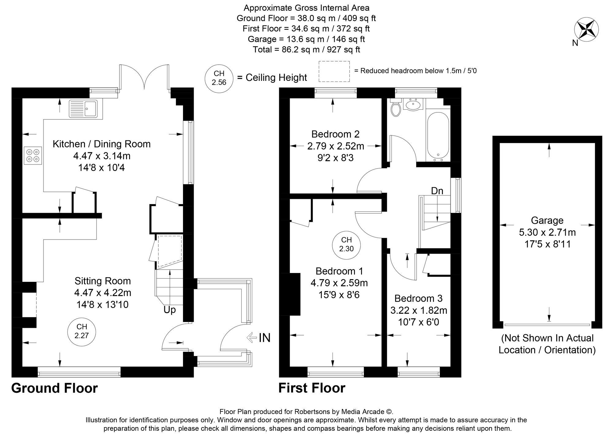Floorplans for The Rise, High Wycombe, HP13