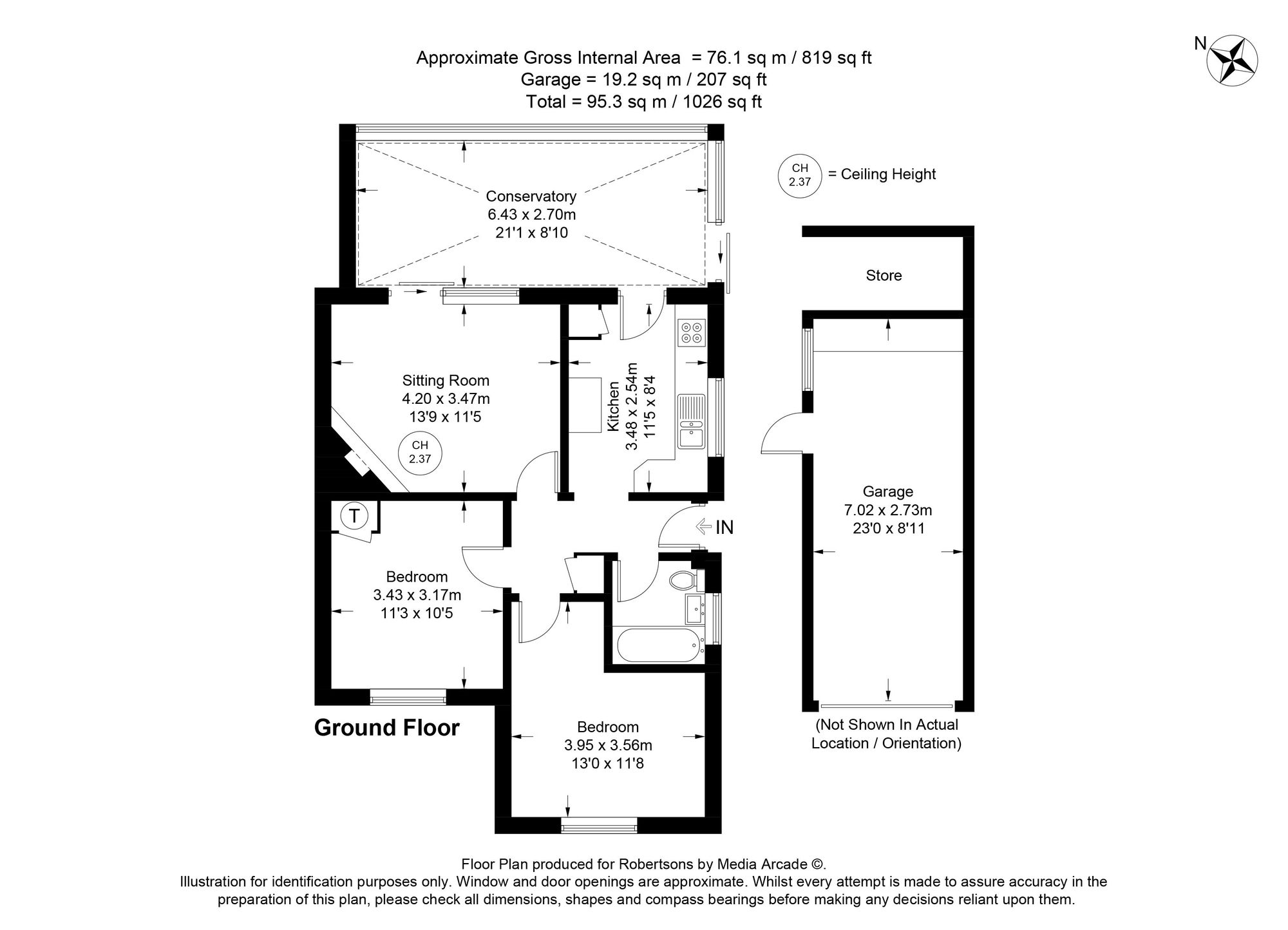 Floorplans for Chalklands, Bourne End, SL8