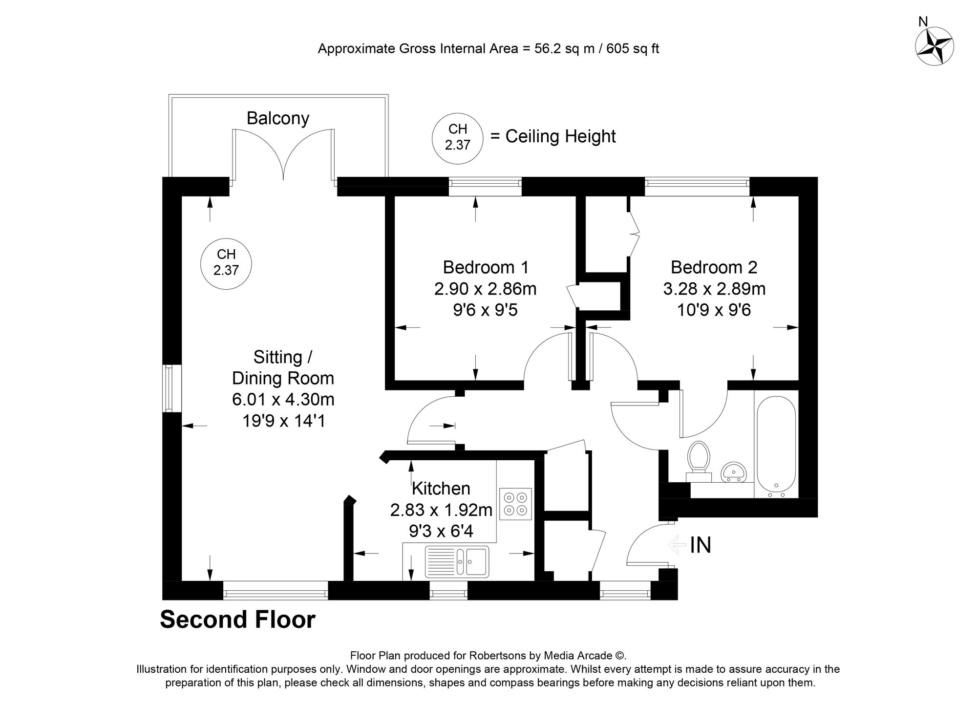 Floorplans for Rugby Rise, High Wycombe, HP11
