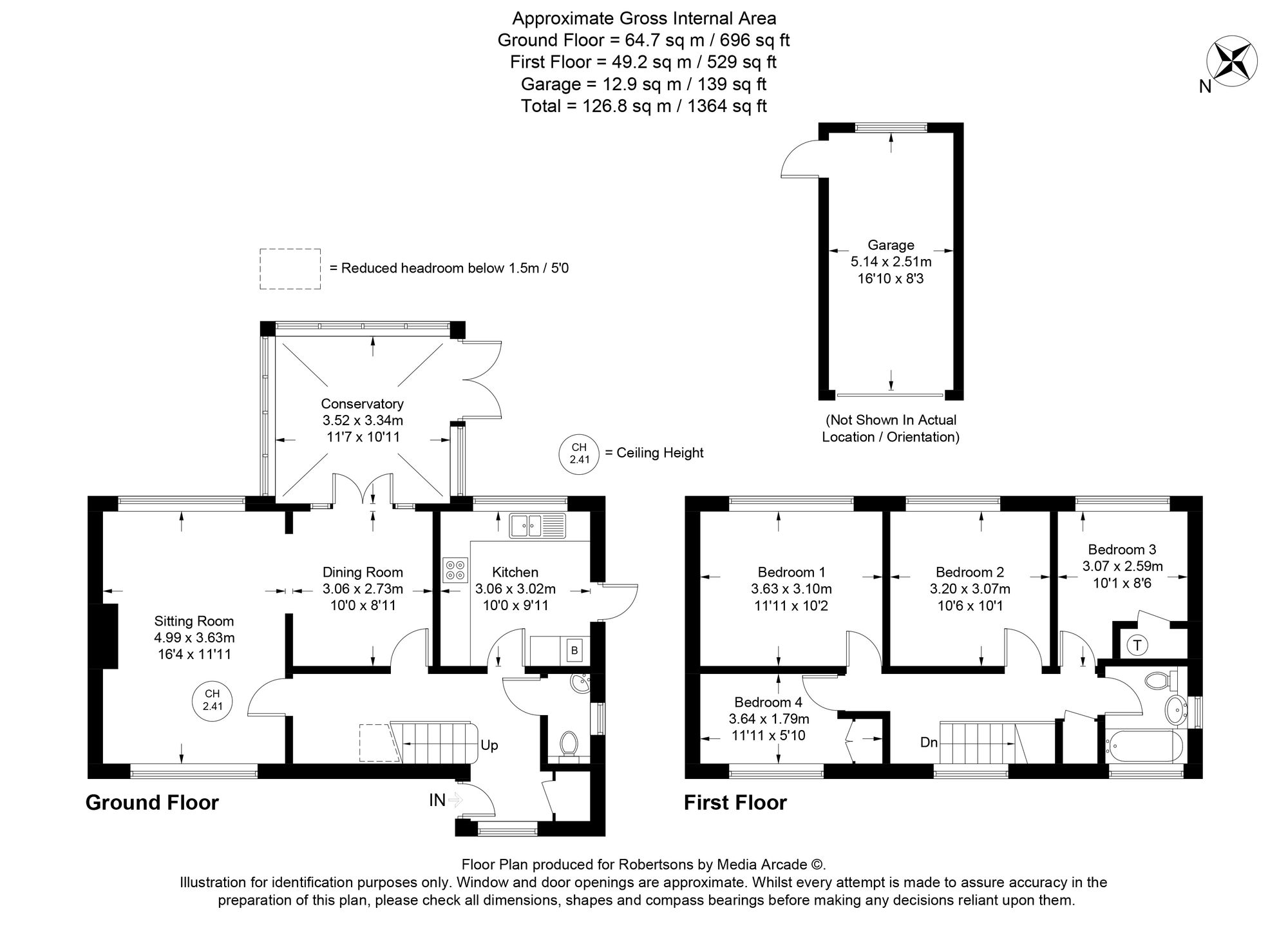 Floorplans for Chapel Road, Flackwell Heath, HP10