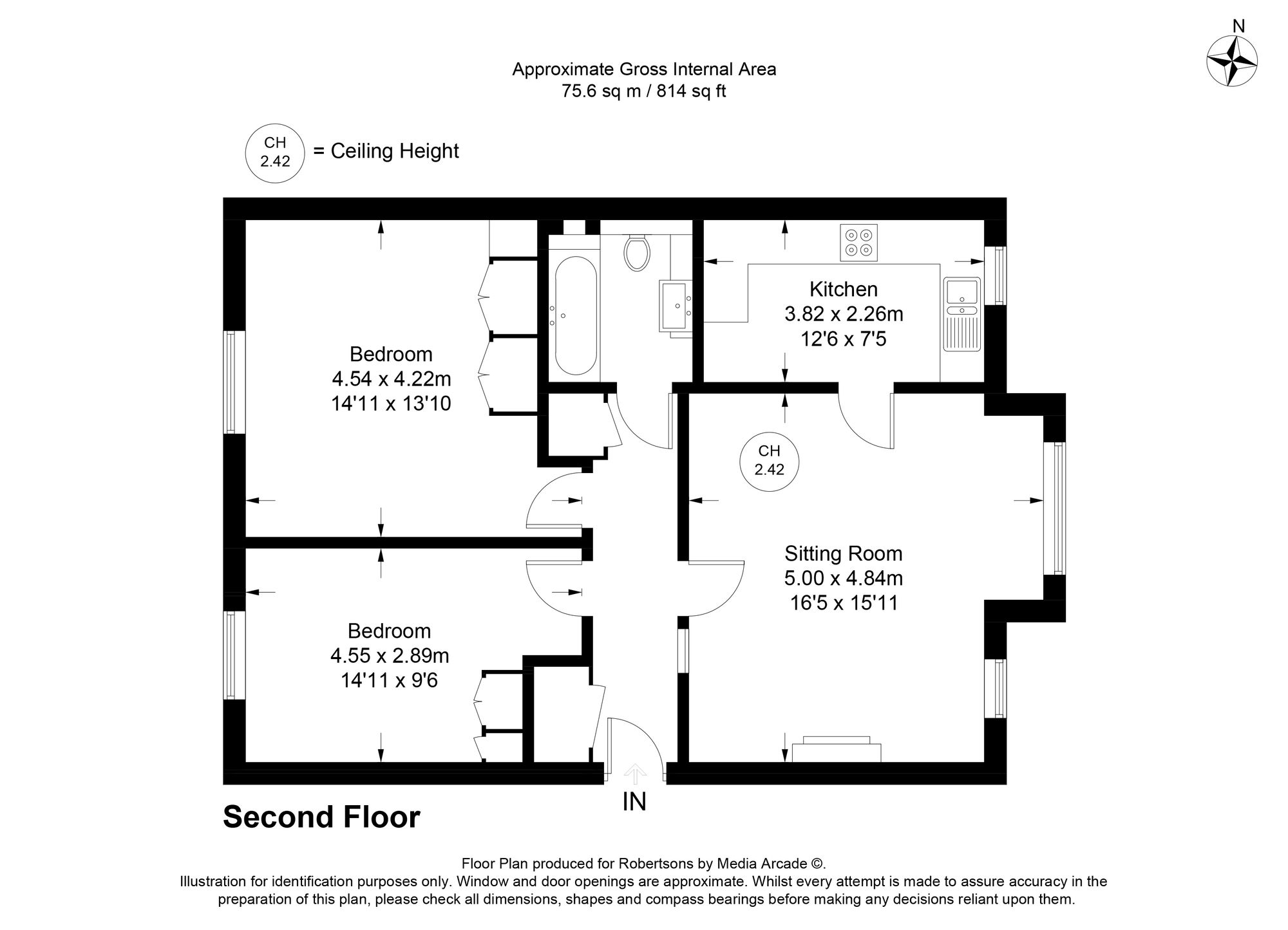 Floorplans for Maxwell Road, The Hollies Maxwell Road, HP9