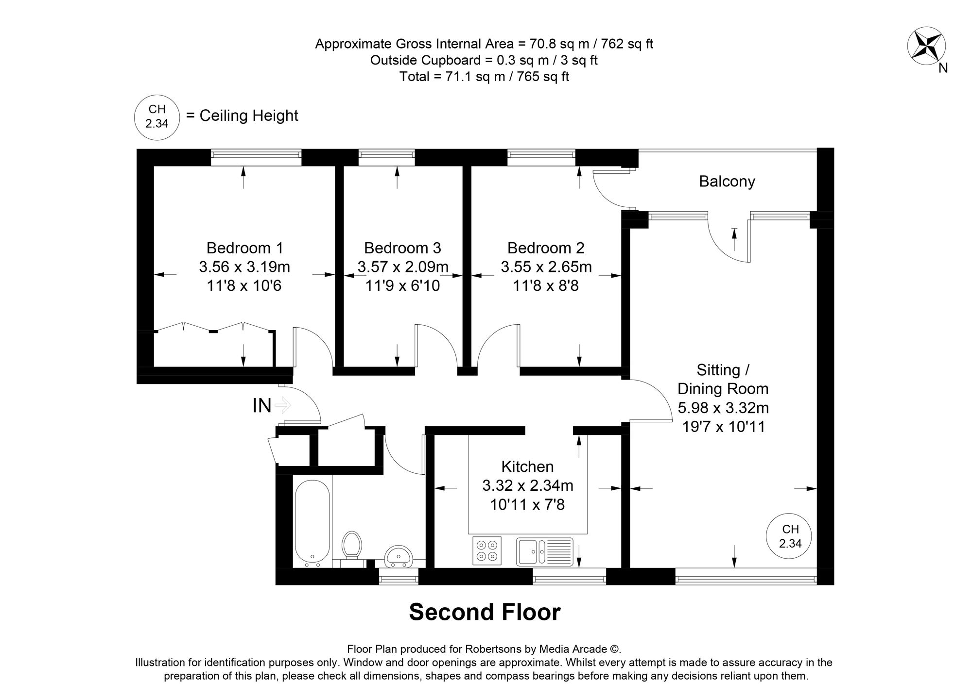 Floorplans for Cressington Place, Bourne End, SL8