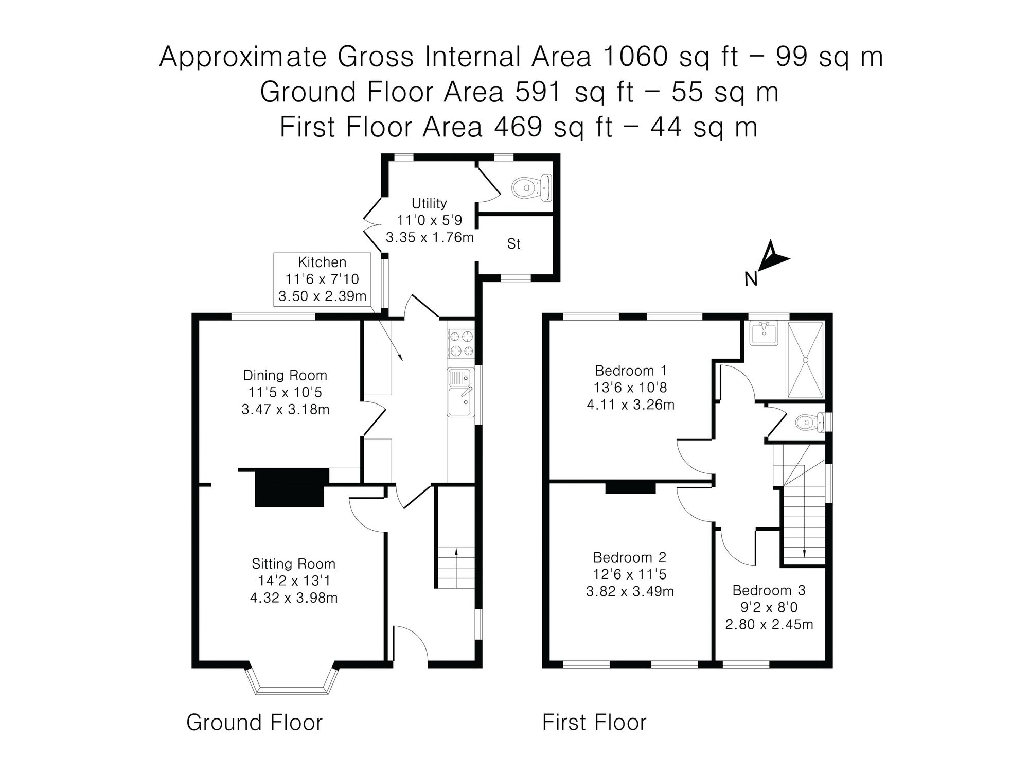Floorplans for Blind Lane, Bourne End, SL8