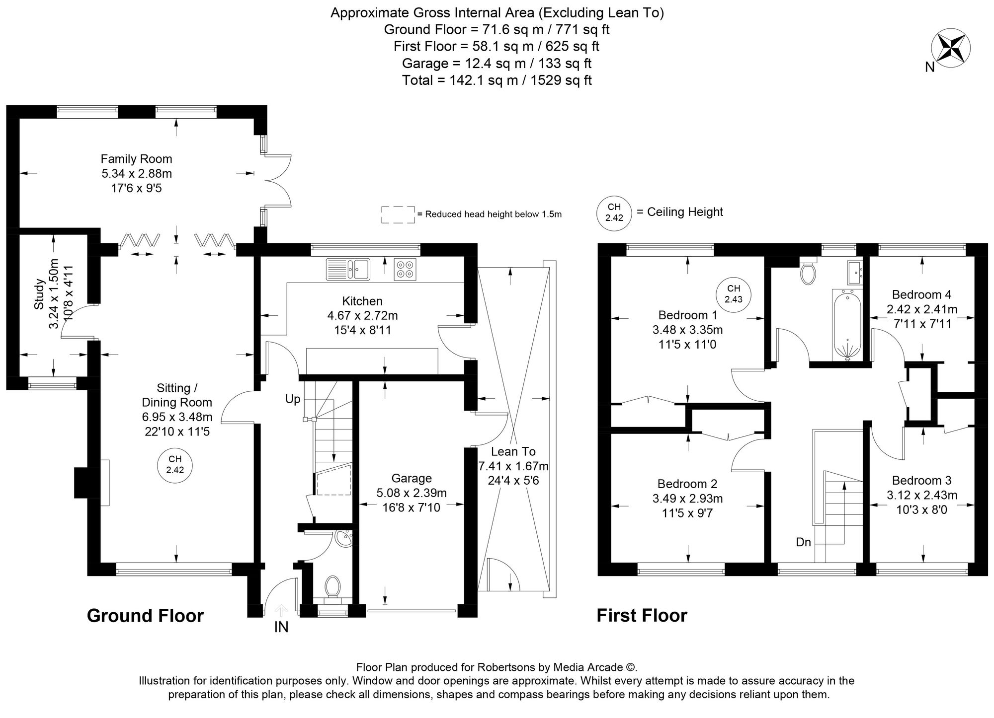 Floorplans for Butterfield, Wooburn Green, HP10