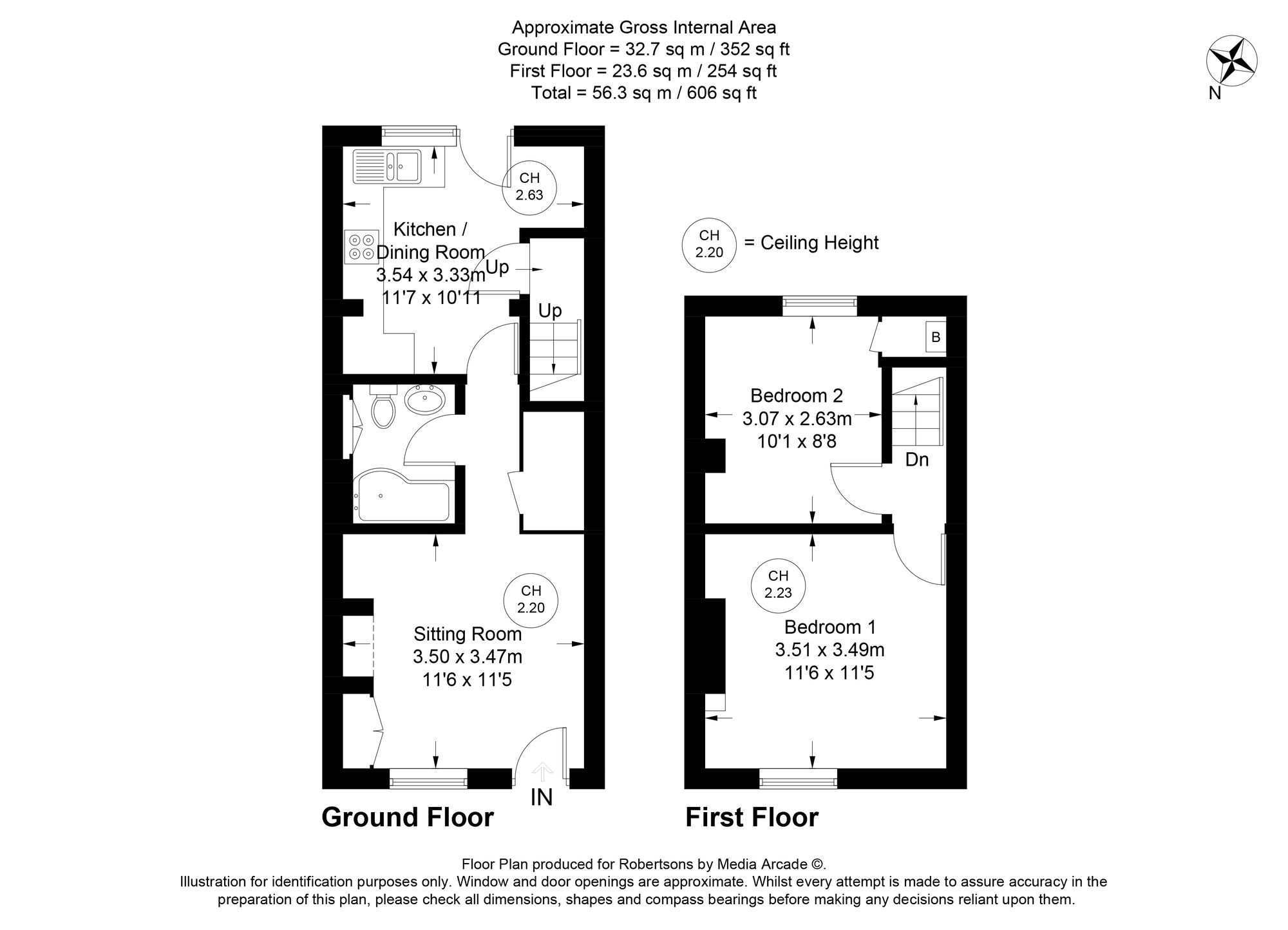 Floorplans for Station Road, Loudwater, HP10