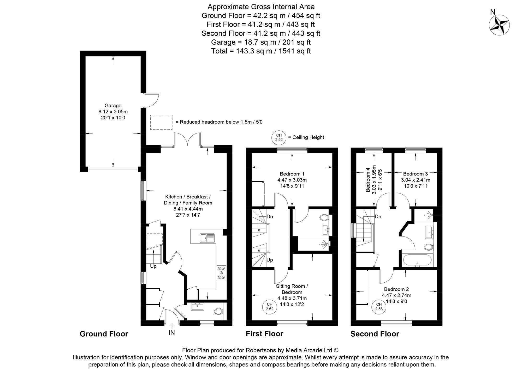 Floorplans for Field Maple Gardens, High Wycombe, HP10