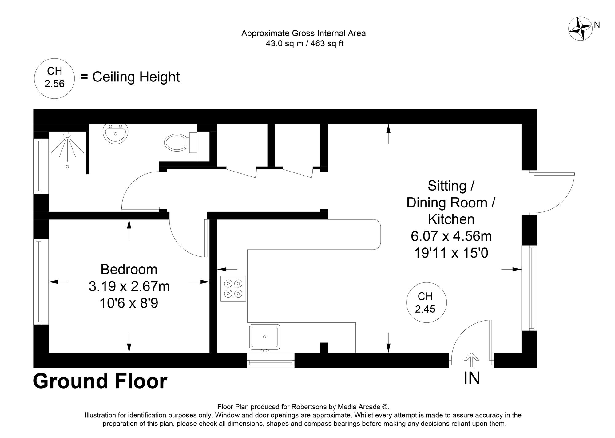 Floorplans for Cock Lane, High Wycombe, HP13