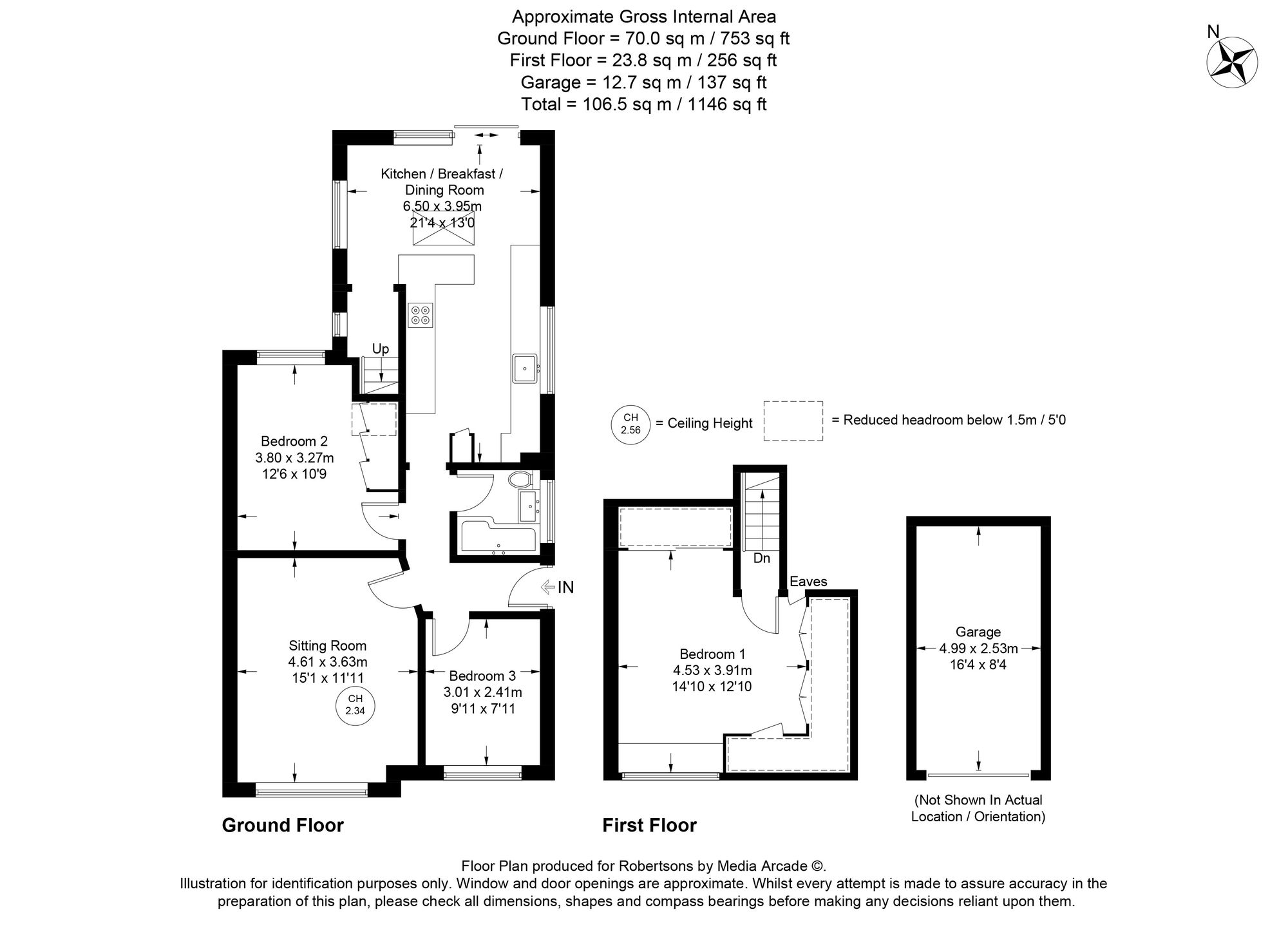 Floorplans for Heath End Road, Flackwell Heath, HP10