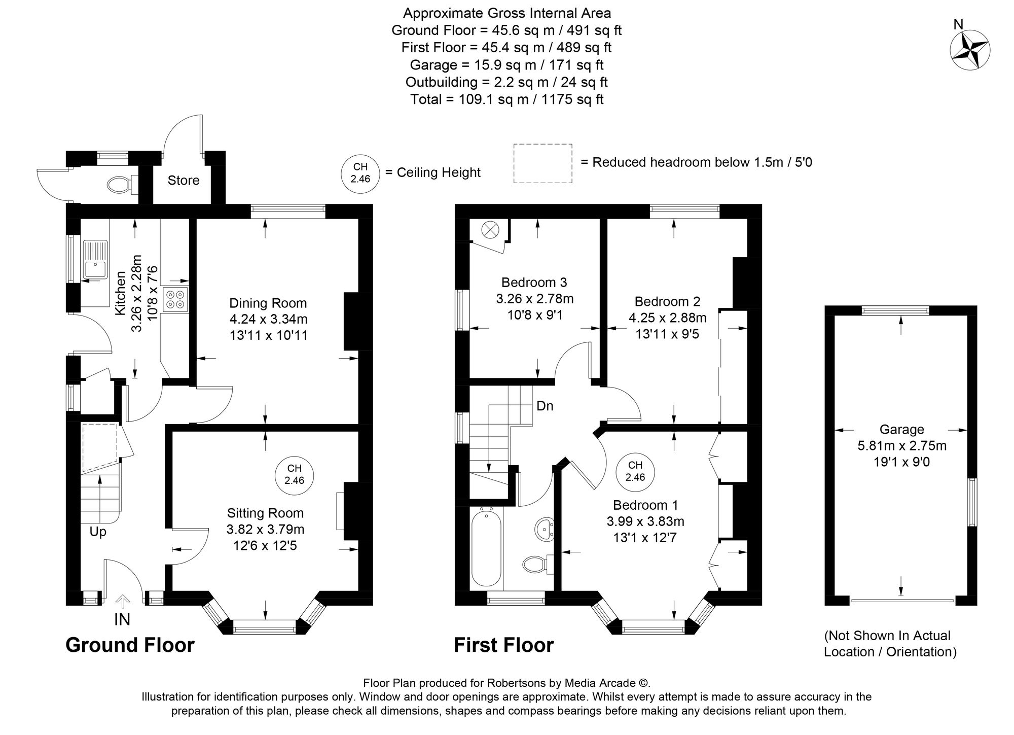 Floorplans for Whinneys Road, Loudwater, HP10