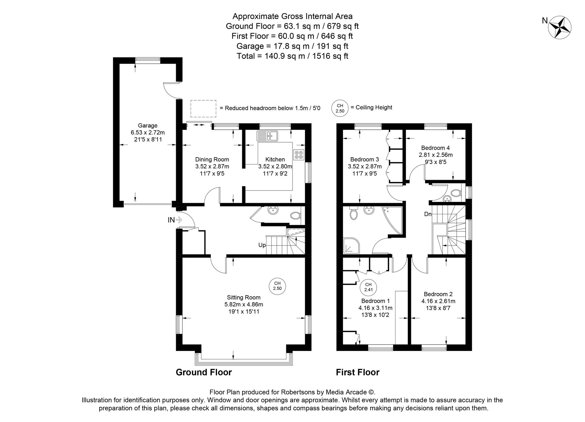 Floorplans for Stratford Drive, Wooburn Green, HP10