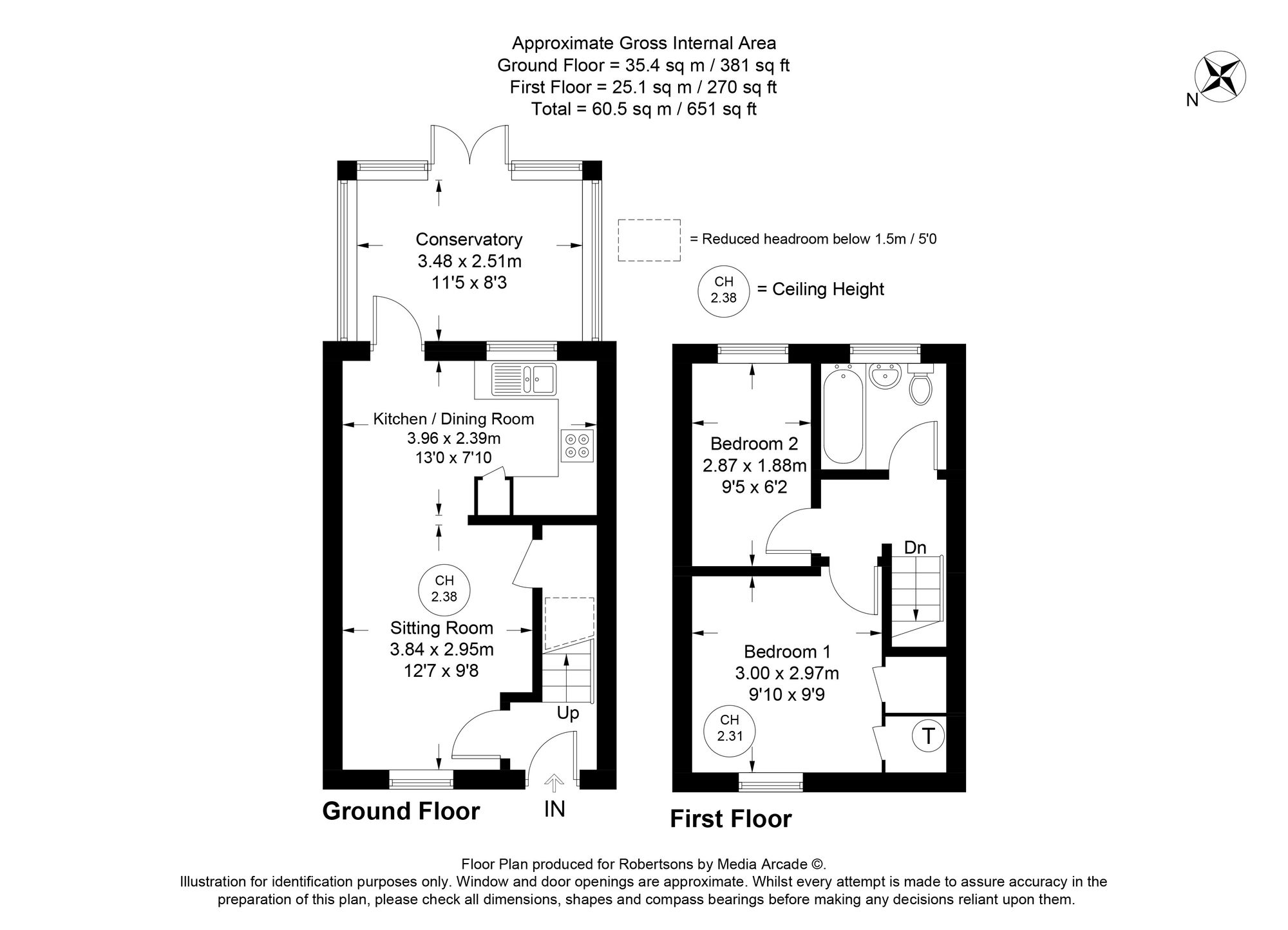Floorplans for Frank Lunnon Close, Bourne End, SL8