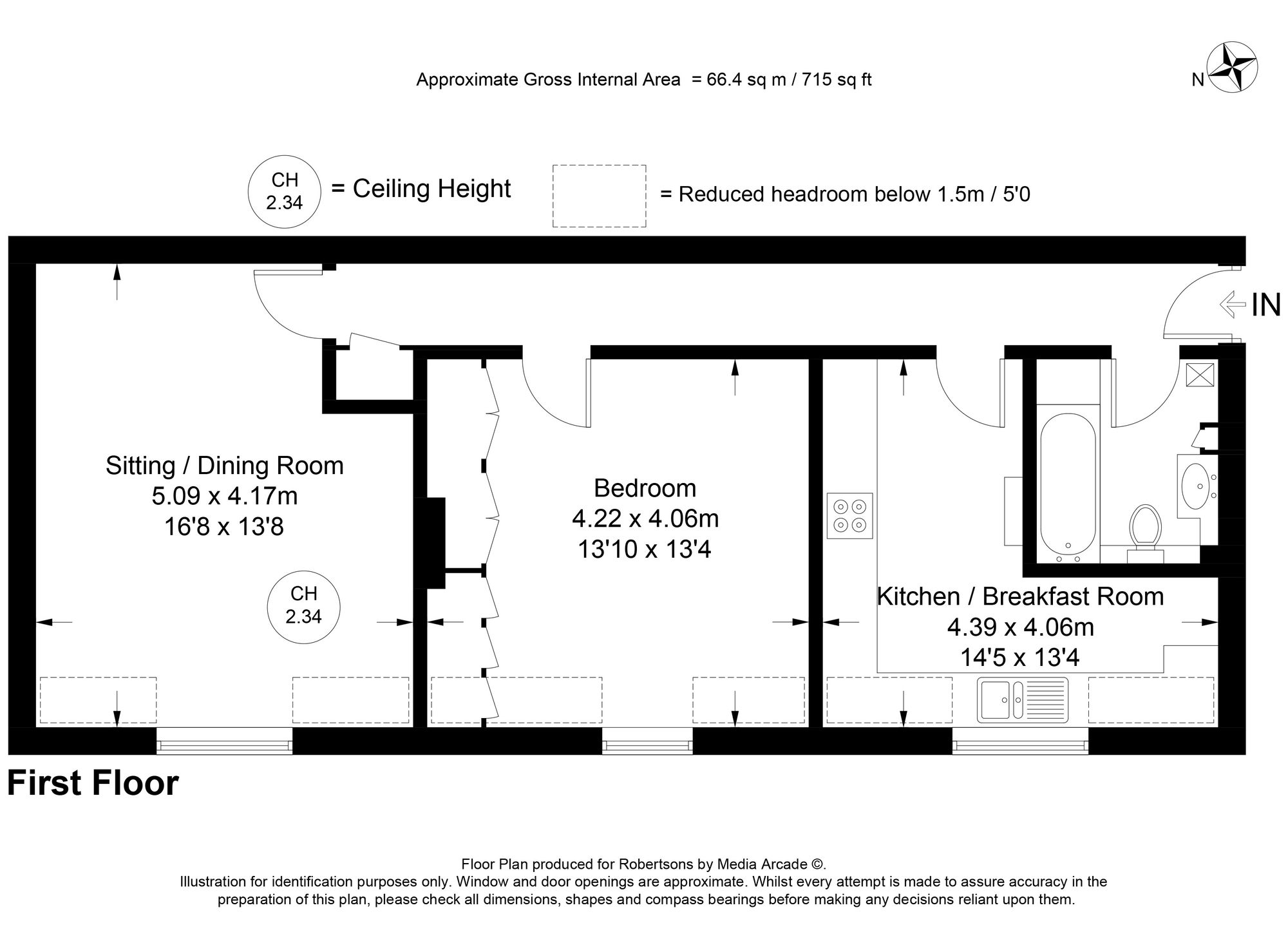 Floorplans for Swains Lane, Flackwell Heath, HP10