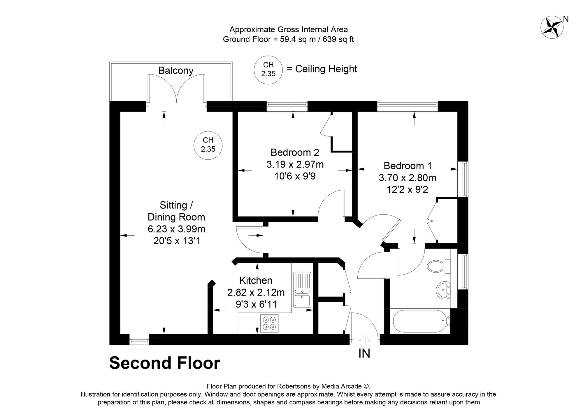 Floorplans for Rugby Rise, High Wycombe, HP11