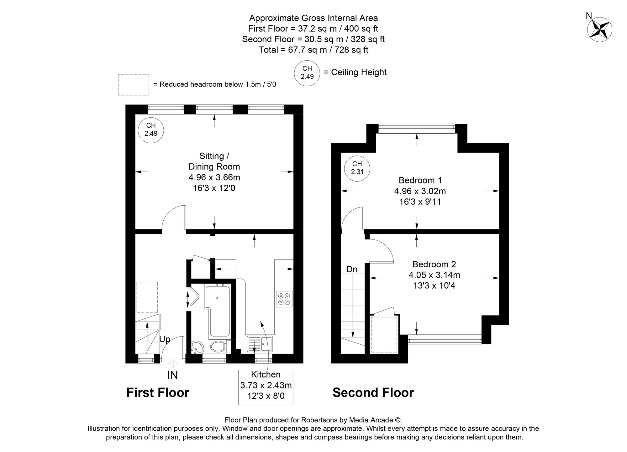 Floorplans for Swains Market, Flackwell Heath, HP10