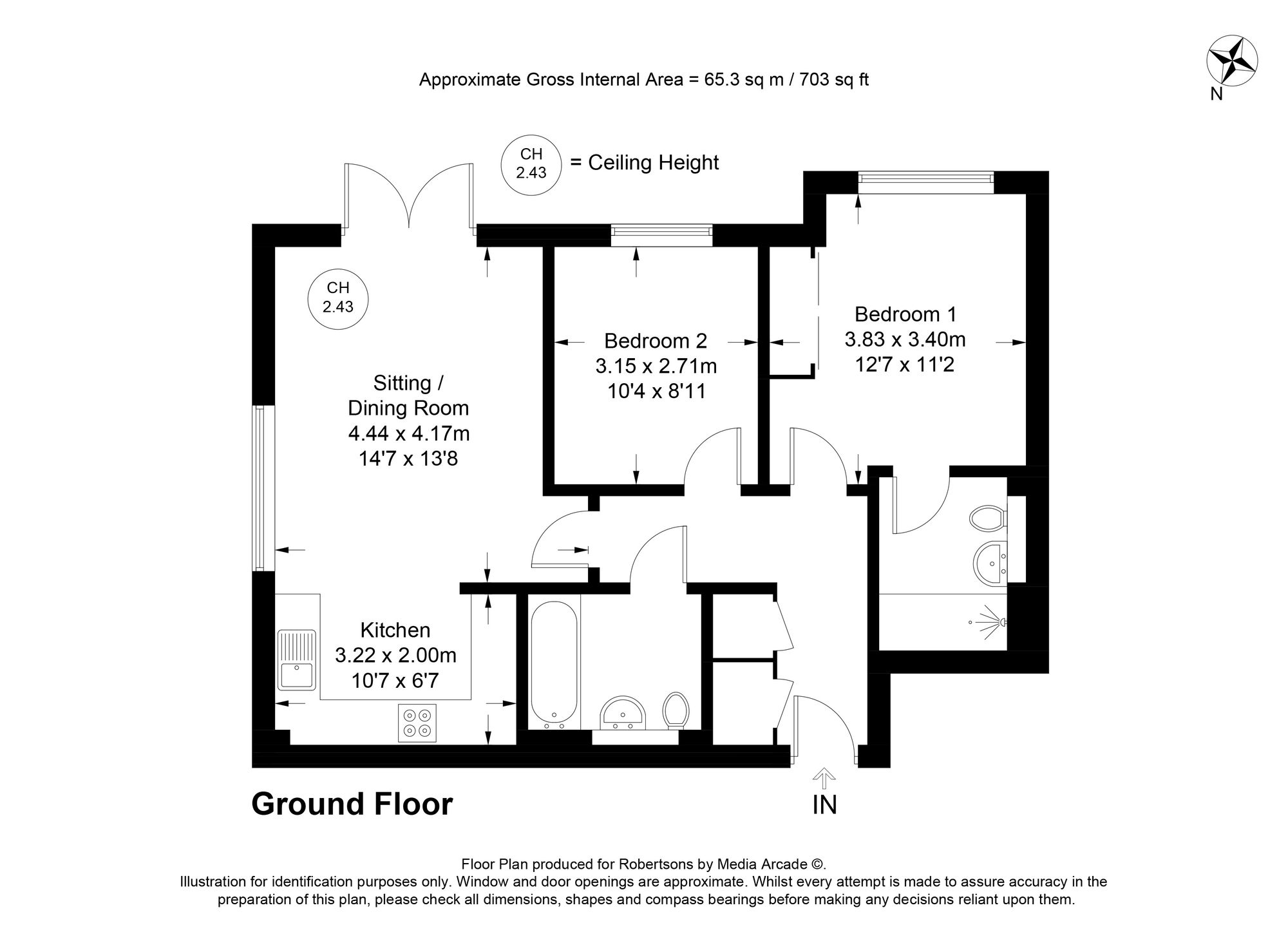 Floorplans for Aspen Road, High Wycombe, HP10