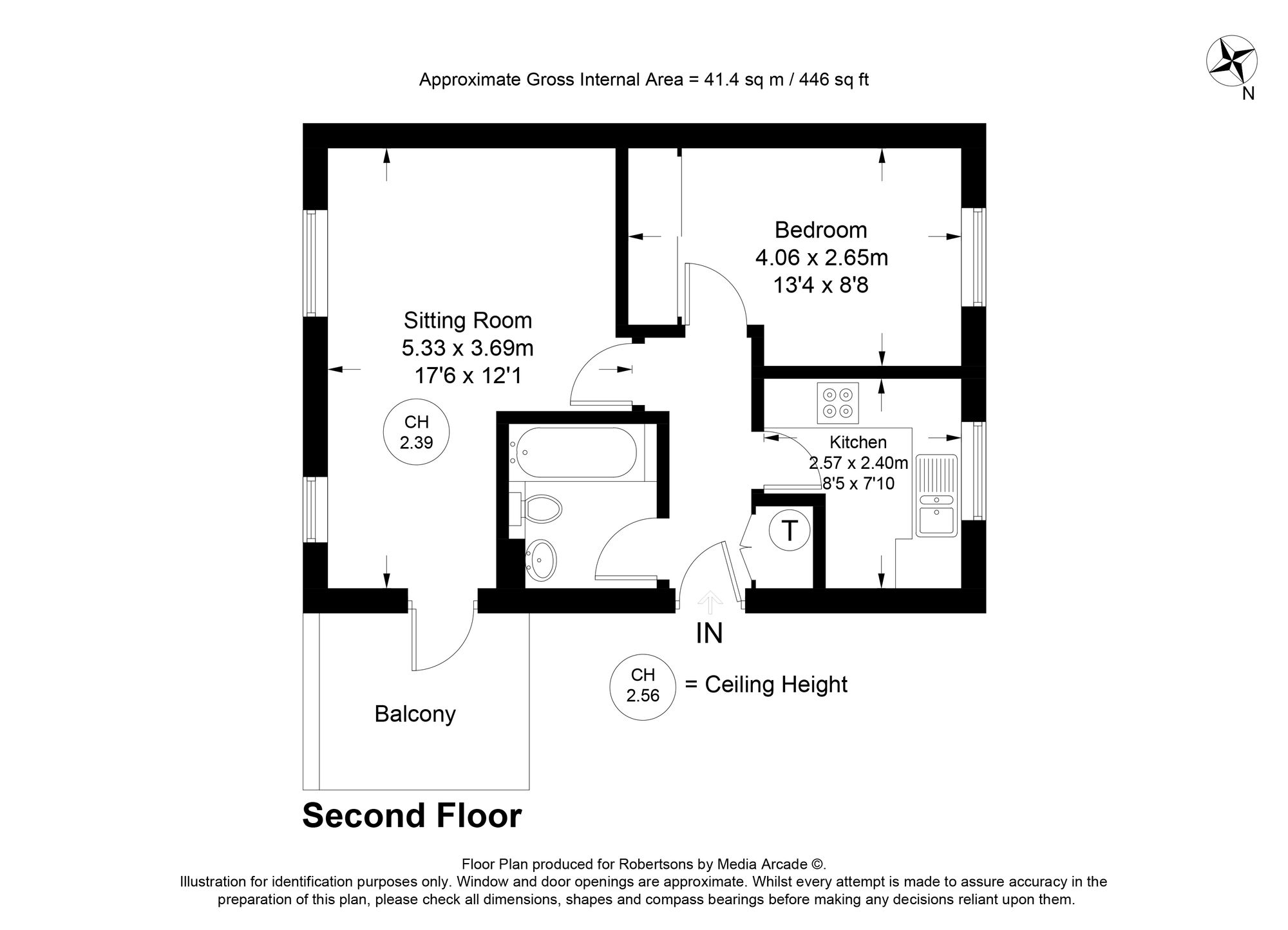 Floorplans for Kingsmead Road, Dolphin Court Kingsmead Road, HP11