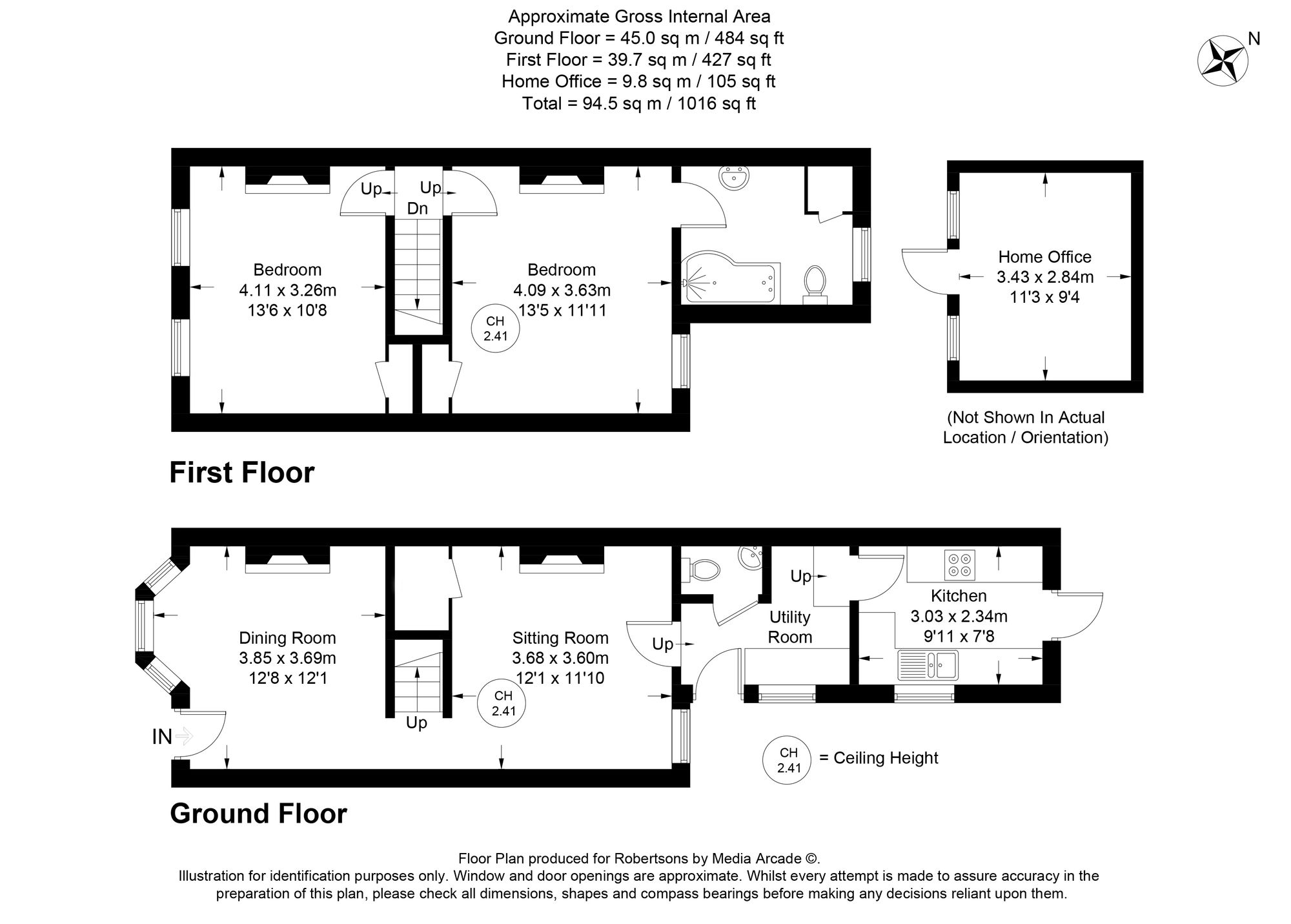 Floorplans for West Wycombe Road, High Wycombe, HP12