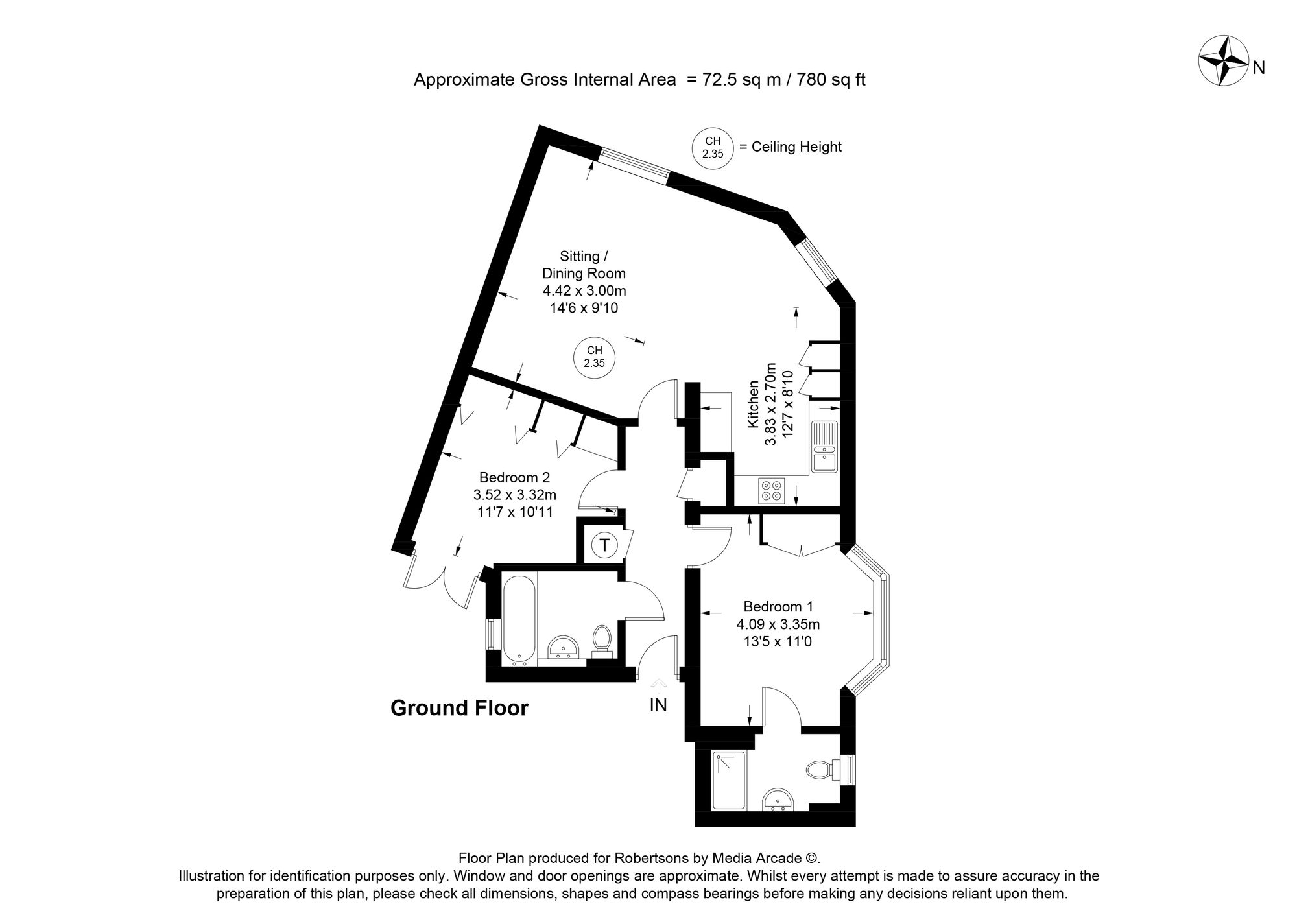 Floorplans for Juniper Lane, Flackwell Heath, HP10