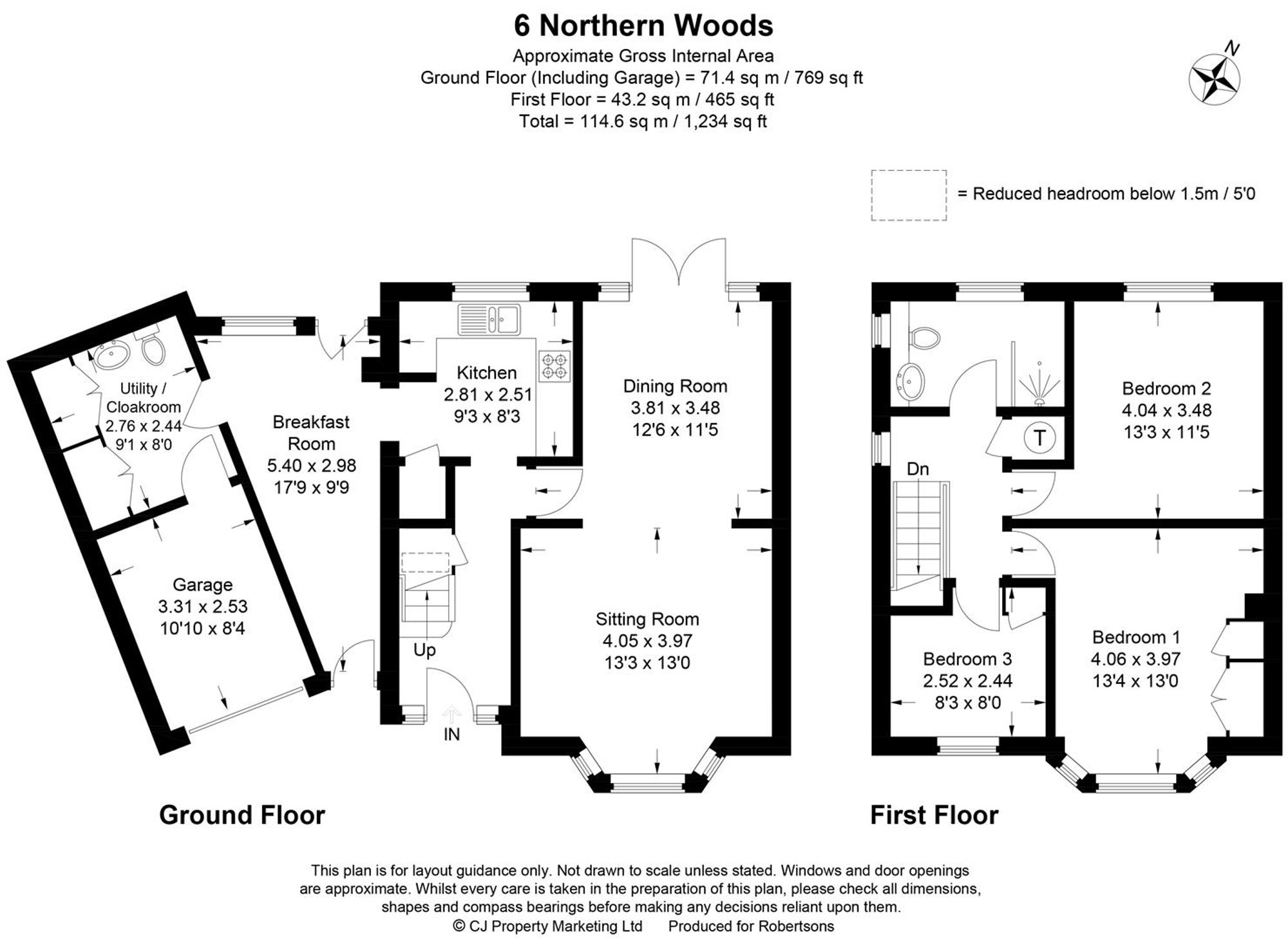 Floorplans for Northern Woods, Flackwell Heath, HP10
