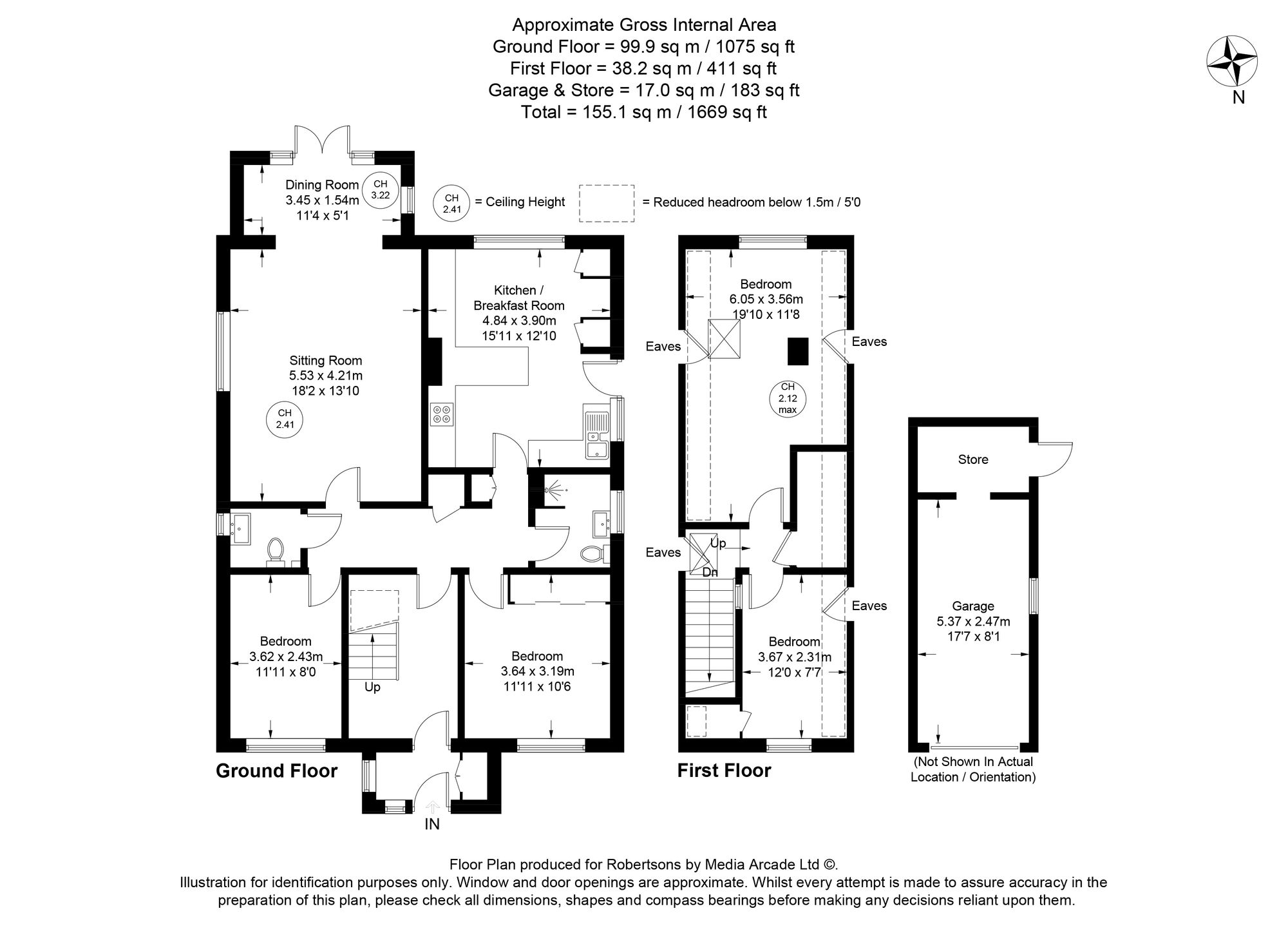 Floorplans for Ferniefields, High Wycombe, HP12