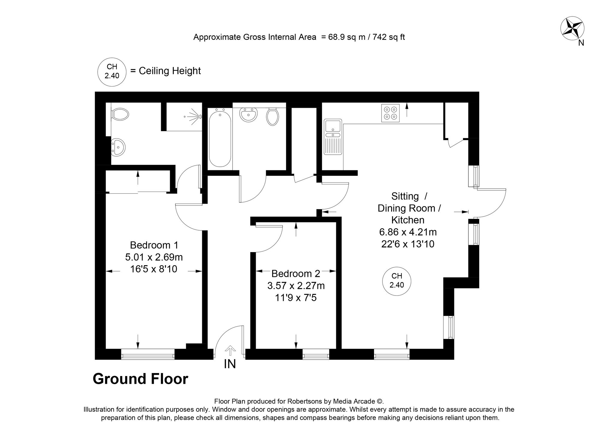Floorplans for Amersham Road, Hazlemere, HP15
