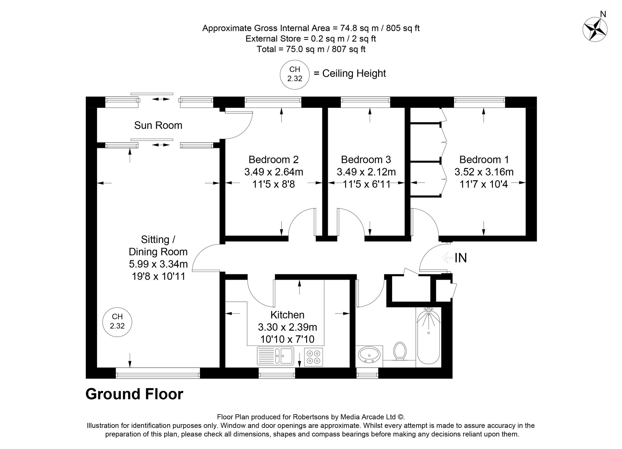 Floorplans for Cressington Place, Bourne End, SL8